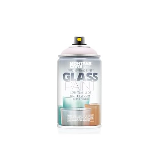 Montana Cans Montana EFFECT Glass Spray Paint, FROSTED - MATT ALMOND