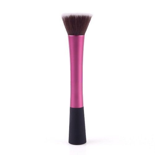 KingMas Professional Cosmetic Kabuki Brush Face Make Up Blusher Powder Foundation Tool (Flat top brush 1#)