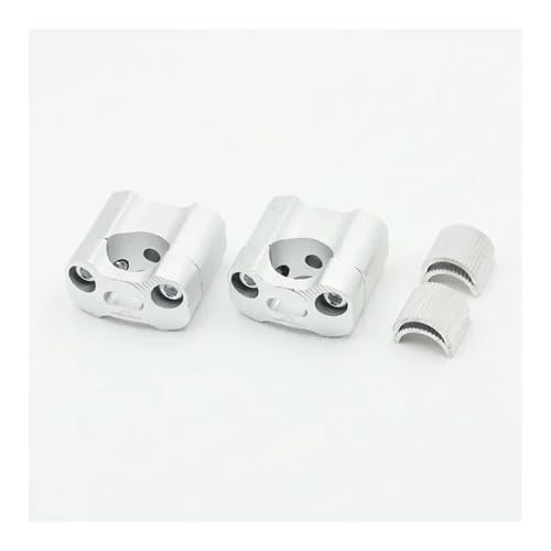 Pontets de guidon en alu CNC pour moto cross réhausseur universel 22-28mm