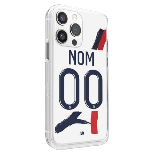 CS Coque Football Paris Personnalisable iPhone SE 2020 en Silicone. Maillot extérieur Saison 24...