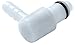 PLC23006 Elbow Hose Barb Coupling Insert 3/8 ID Barb - Bag of 25