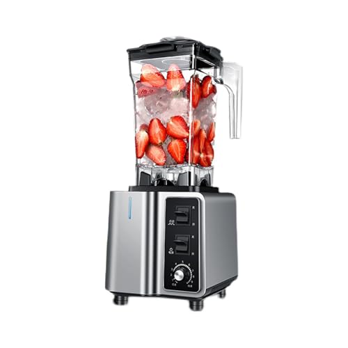 VoOqo Smoothies Blender, 2000W Powerful Blender Smoothie Maker 9 speeds, Power outage protection, 1600MIL,Can be used as a Juicer, Soymilk Maker, Suitable for Kitchen and Commercial Blenders