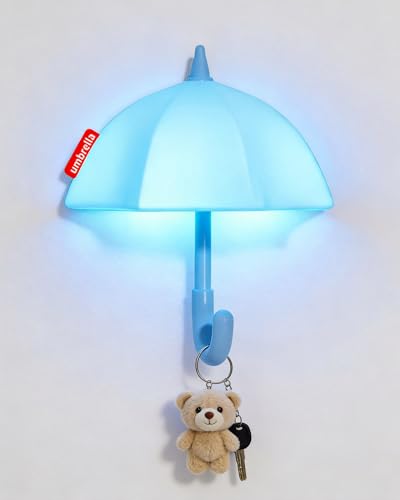 Veilleuse parapluie pour enfants : lampe de chevet magnétique en silicone à LED