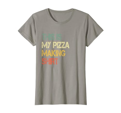 Funny Love Pizza Making Party Chef Pizzaologist Pizza Maker T-Shirt, Women, Slate Grey, Large