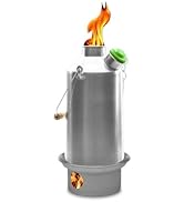 Kelly Kettle USA Stainless Steel Base Camp Kettle Stove