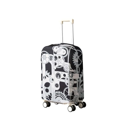 Image of HOKIPO Suitcase Covers for Trolley Suitcase, 220gsm Durable and Washable, Small (18-19inch) - Gear Motion (AR-6343-D3)