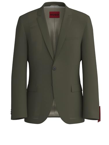 Veste Hugo pour hommes Arti232X beige foncé : passez du bureau aux sorties citadines
