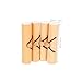 NIYANGLE 4pcs Wooden Lipstick Holder Box Artistic Lip Gloss Organizer Elegant Cosmetic Packaging for Women Special Occasions