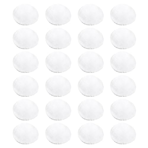 Image of sourcing map 6-Inch Wool Polishing Pad Hook and Loop Buffing Wheel for Orbital Polisher Buffer 24 Pcs