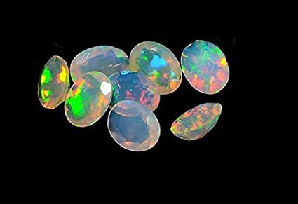 Opale d'Éthiopie naturelle 4x5mm pour façonner un cadeau précieux unique