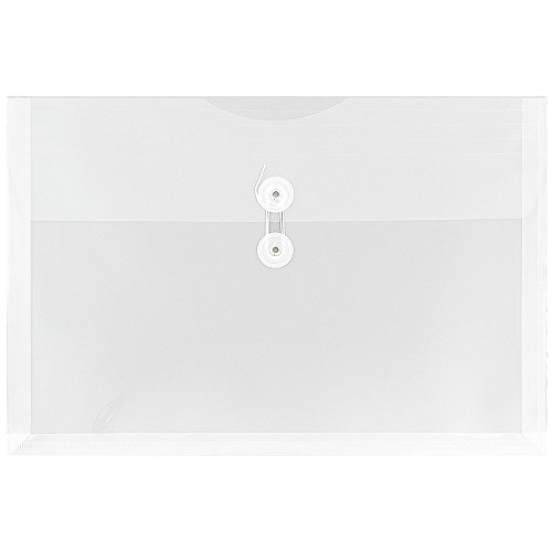 JAM PAPER Kunststoff-Broschüre Umschläge 12/Packung