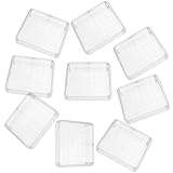 FIXOSHEE 10 Stück Teiliges Transparente Labor petrischalen mit Deckeln Kulturgeschirr für Mikrobiologie Pflanzenforschung und Wissenschaftliche Experimente Robust und Sicher für Präzise