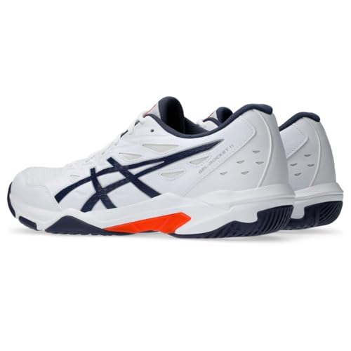 ASICS Men's Gel-Rocket 11 Indoor Sport Shoes, 11.5, White/Indigo Fog