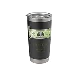 Harriet Twenty Dollar Bill Tubman African American Heros $20 Stainless Steel Insulated Tumbler