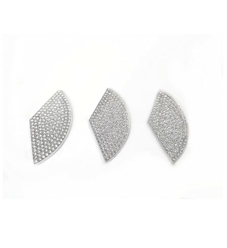 Image of Bling Rhinestone Accessories Car Rear Logo Decal Cover Fit for Mercedes Benz A C E Class GLA GLB CLA GLC GLE Tail Sign Decorative Stickers (for GLC GLE Coupe 2015-2025)