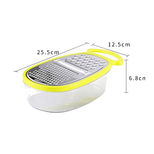 Mandolina multiusos para frutas y verduras de acero inoxidable miniatura 3