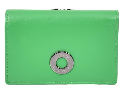 Portefeuille en cuir véritable A1 FASHION GOODS A209 avec fermoir