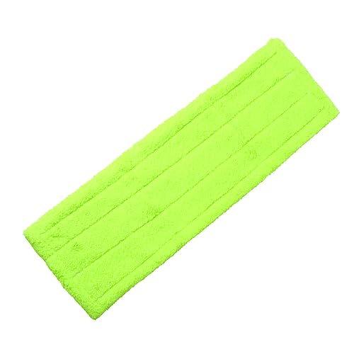 SAFIGLE 2Piezas Fregona de Microfibra Verde para Trapeador Almohadillas de Limpieza para Duros
