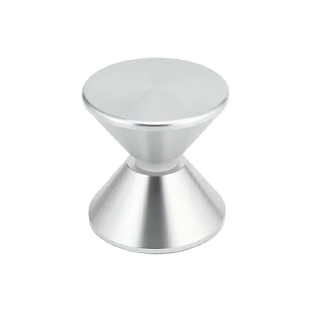 Bouton de porte en verre de salle de bains conique en acier inoxydable durable