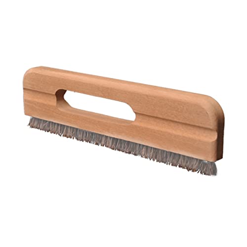 GARVALON Pinceau à Mur Brune pour Application De Peint Outil De Construction Ergonomique De Hêtre Chaleur Et Aux Conditions Humides