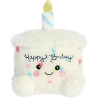 Aurora, 33902, Palm Pals Happy Birthday Cake 5In, Soft Toy, White