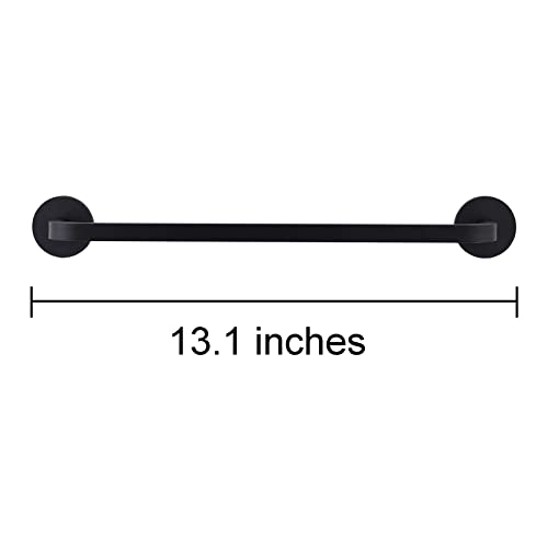 Lekusha Magnetic Towel Bar For Refrigerator, Magnetic Towel Holder Towel Hook Hanger For Fridge, Kitchen Stove, Oven, Dishwasher, Sink Laundry Washing Machine Black #TOP2