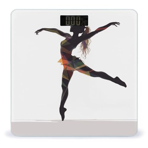 Báscula Digital para Baño con Pantalla LED Clara 400 lb