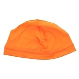 [LIOOBO] 防風サイクリングハット 冷却ヘッド 男の子のためのビーニーの帽子 冷却スカルキャップ キッズ帽子男の子 自転車キャップ ランニングキャップ ポリエステル Orange
