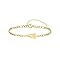 Joo&Rind Bracciale Donna Oro con Lettera Bracciali Iniziale 18 carats Acciaio Inossidabile Braccialetto Personalizzato Gioiello Regalo per Donne