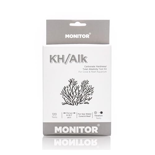 Monitor Alkalinity Test KIT for Coral & Reef (120 Tests)