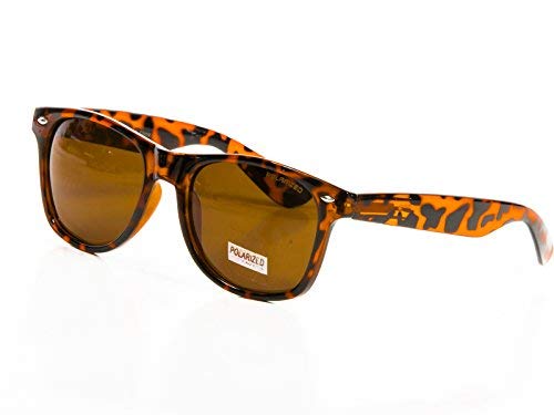 Image of Goson Polarized Sunglasses for Men and Women - Retro Design, UV400 Protection, Ideal for Driving and Fishing