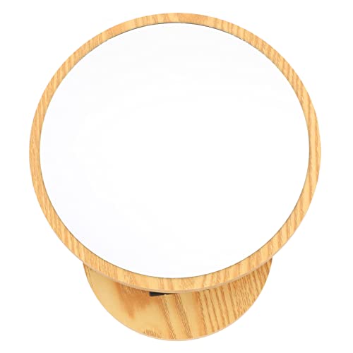 Fomiyes Desktop Vanity Mirror Woodsy Decor Mirror For Dresser Rustic Table Decor Dining Room Decor For Table Desktop Decor Vanity Makeup Mirror Adjustable Vanity Mirror Wooden Wood Grain #TOP11