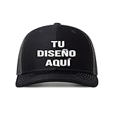 Kustima Gorra Personalizadas CREA tu Propia Gorra con Foto/Logo/Texto Beisbol personalizzato, Gorras Trucker Foto o Nombre, Viseras Gorras Personalizar para Hombres y Mujeres