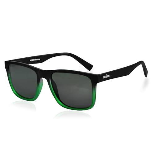 Image of Dervin UV Protected Polarized Square Sunglasses for Men and Women
