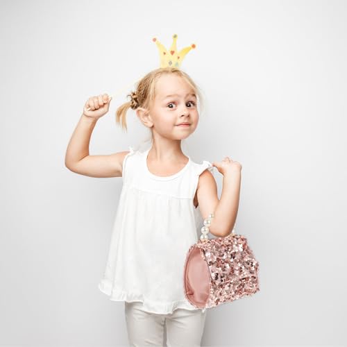 Bolso bandolera de lentejuelas para niña ideal para paseos diarios y fiestas 6