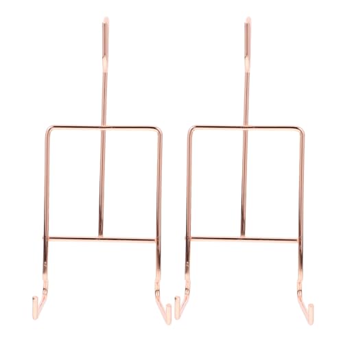 FELTECHELECTR 2piezas Soporte para Tazas de Café de Hierro con Diseño de Drenaje para Encimera Organizador Resistente y Fácil de Limpiar para Tazas de Café y Té Cocina