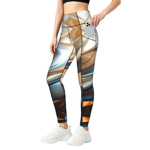 Leggings para correr con pantalones de yoga de cintura alta cómodos