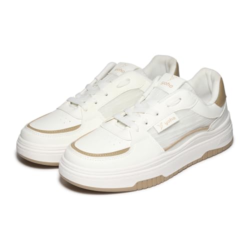 Image of YOHO UrbanDash Sneakers for Woman | Strong Grip, Cushioned Insoles | Comfortable & Stylish for Everyday Use Shoes for Woman /Girls /Ladies -0845