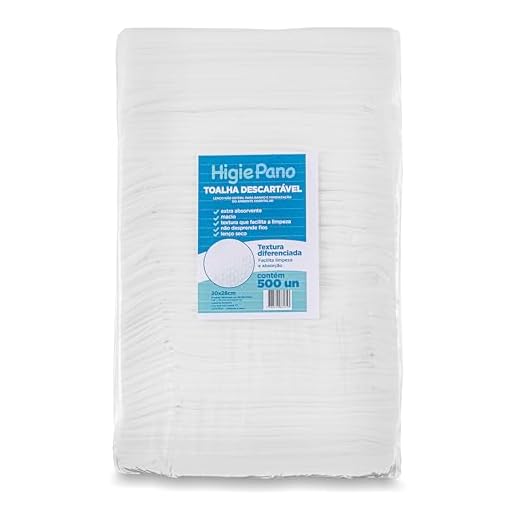 Lenço Multiuso HigiePano 500 Unidades
