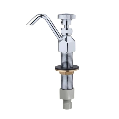 EpheyFIF Ergonomischer Wasserhahn mit Edelstahl und Messing für die Gastronomie