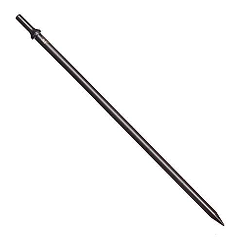 Image of Mayhew Tools 32012 Pneumatic Taper Punch, 1 /8 inch x 18 inch, Black Oxide Finish