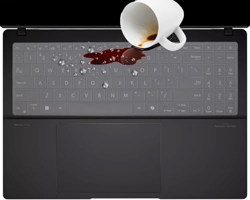 Image of Saco Keyboard Cover for 2025 ASUS Vivobook S16 (S3607VA-RP054WS / RP065WS / RP090WS) | Vivobook 16 (X1607) & ASUS Gaming V16 (V3607) Anti-Faded & Dust-Proof Keyboard Protector