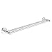 Grohe 40802001 Essentials Metal 7.28-in. Double Towel Rail, 26.182 x 4.725 x 2.363, Starlight Chrome