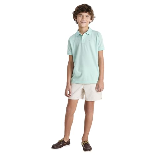 Image of Vineyard Vines Boys' Edgartown Short Sleeve Pique Polo