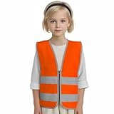Uno Mejor Kids HI VIS Reflective Vests, Child Safety Vest Reflective for Boys Girls, Children's High...