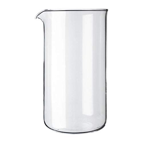 Bodum 1508 Replacement Glass, 8 Cups, 1.0 L, 34 oz, Diameter 9.6 cm, H 18 cm