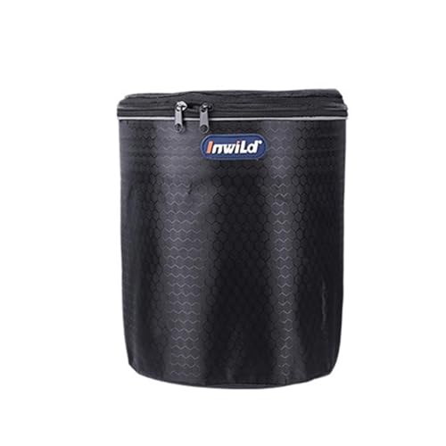 Sac de poignée de vélo imperméable grande capacité pliable avec crochet de fixation