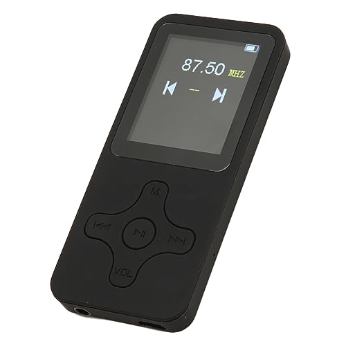 Reproductor MP3 Clip Jam de 8 GB con Ranura para Tarjeta MicroSD y Radio FM, Calidad de Sonido Clara,5.0, Admite Múltiples Formatos, Interfaz de Usuario Conveniente, Portátil y