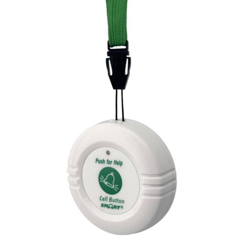 Image of Smart Caregiver Nurse Call Button - Replacement Transmitter for Economy Central Monitoring Unit - Add-On for Elderly Patient Monitoring