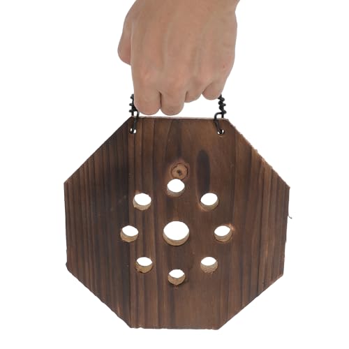 Support de jardinière en bois composite premium pour plante murale